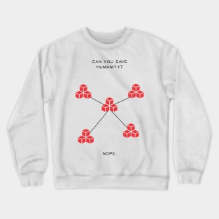 Red Pandemic Board Game Crewneck Sweatshirt